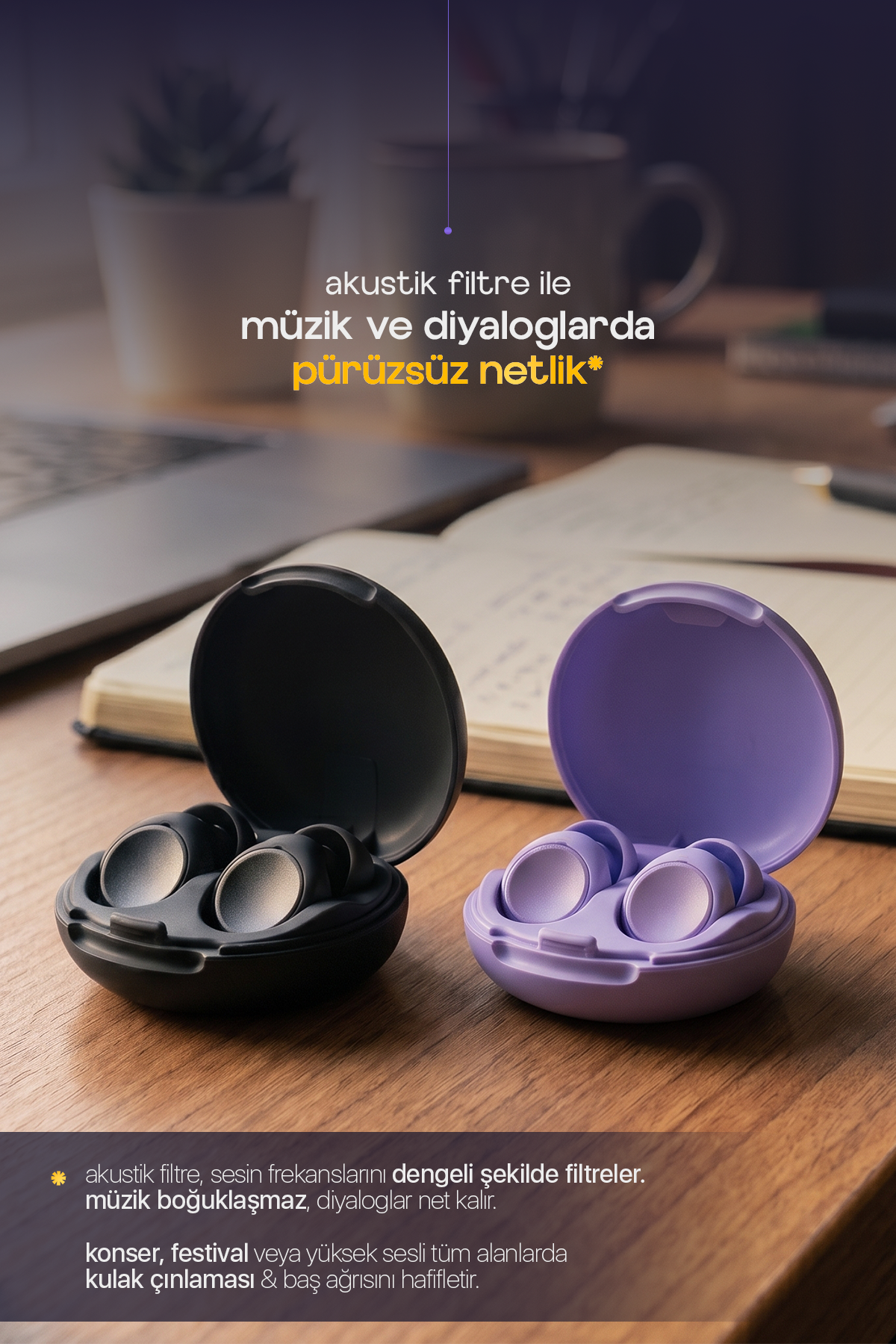 Origin Kulak Tıkacı - 2'li mix
